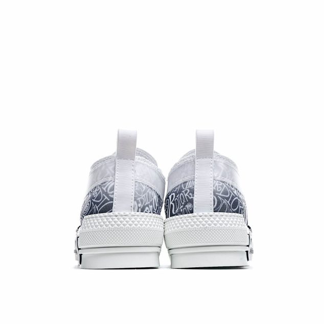  Dior B23 Oblique Slip-on Low Top Sneakers Sheer Print Sneakers