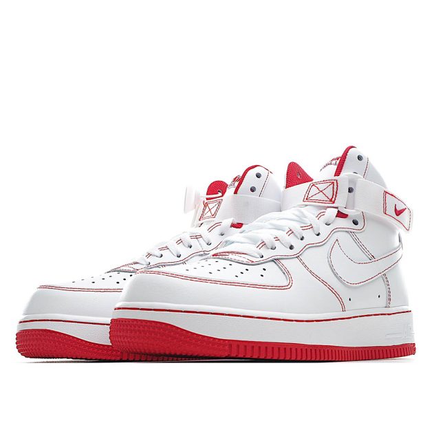  Nike Air Force 1 High ’07 White Red