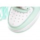  Nike Air Force 1 07 White and Green Low Top