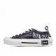  Dior B23 Oblique Slip-on Low Top Sneakers Sheer Print Sneakers