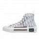  Dior B23 Oblique Slip-on Low Top Sneakers Sheer Print Sneakers