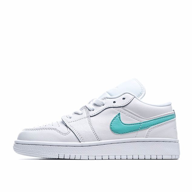  Nike Air Jordan 1 LowWhite/NeonAJ1 Low Top Classic Retro Culture Casual Sports Basketball Shoes