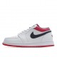  Air Jordan 1 Low ‘White University Red’