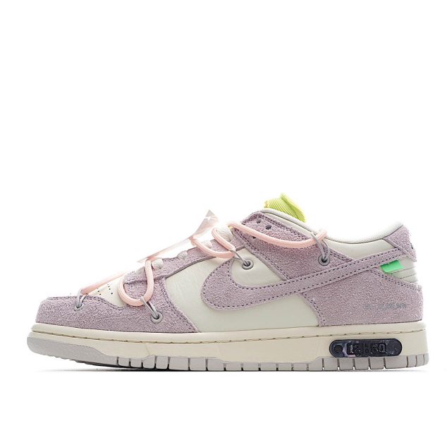  0ff-White x Nike Dunk Low OW Pink