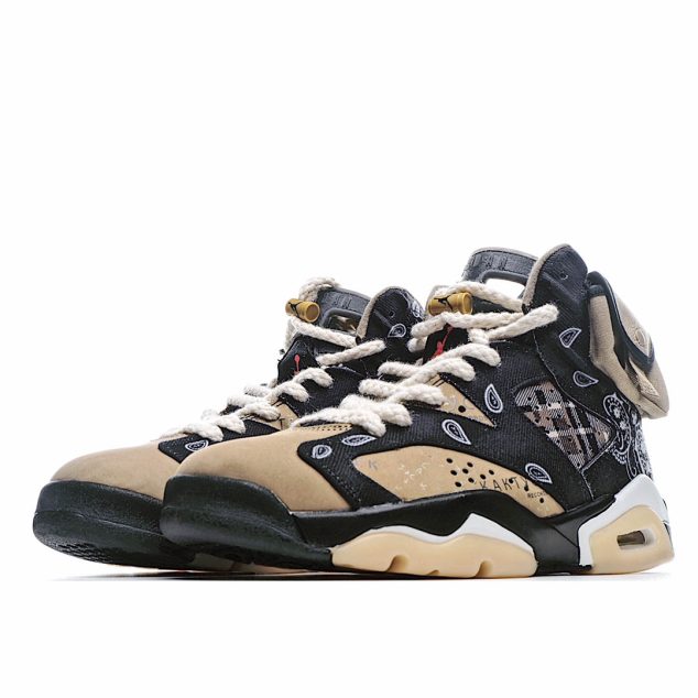  Travis Scott x Air Jordan 6 Basketball Shoe