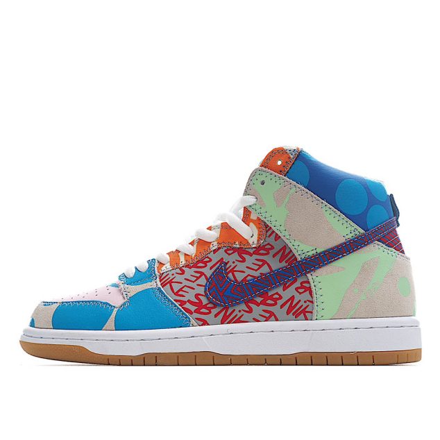  Nike Dunk SB High Thomas Campbell What The Dunk Sneakers