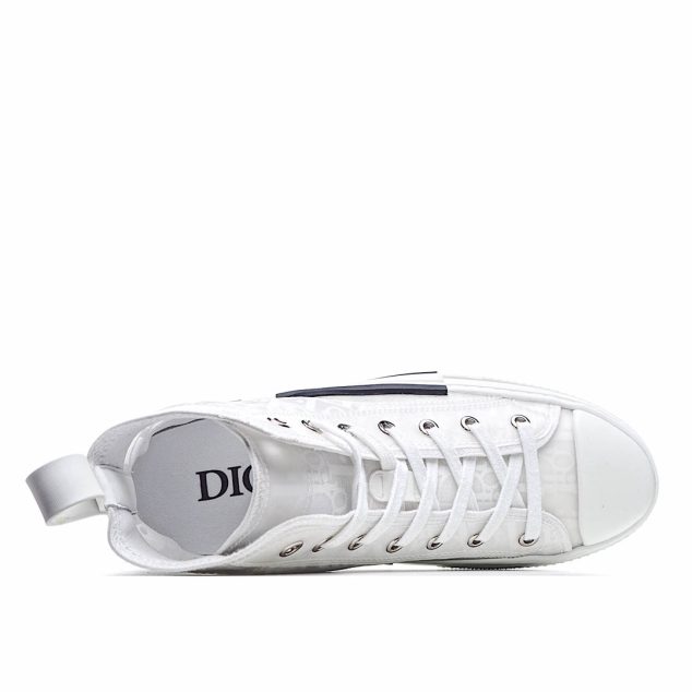  Dior B23 Oblique Slip-on Low Top Sneakers Sheer Print Sneakers