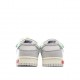  Nike 0ff-White x Nike Dunk Low “02 of 50” OW White Grey