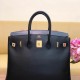  Birkin box black with gold buckle