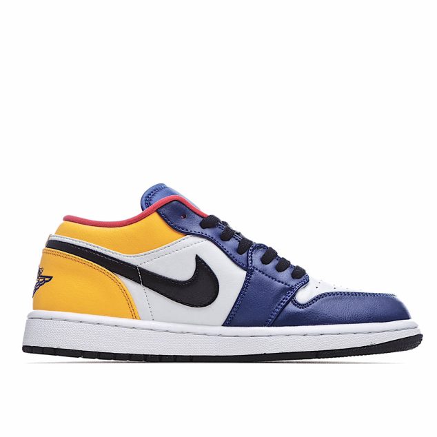  Air Jordan 1 Low ‘White Deep Royal Blue’