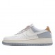  Nike Air Force 1 07 White Grey Blue Yellow