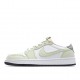  Air Jordan 1 Low Low Top Retro Culture Basketball Shoes White Green