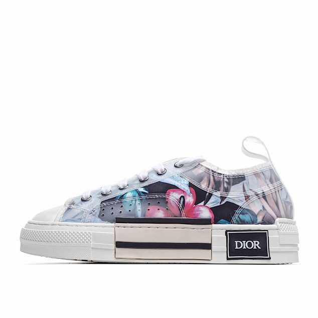  Dior B23 Oblique Slip-on Low Top Sneakers Sheer Print Sneakers