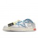  Nike 0ff-White x Nike Dunk Low “02 of 50” OW White Grey