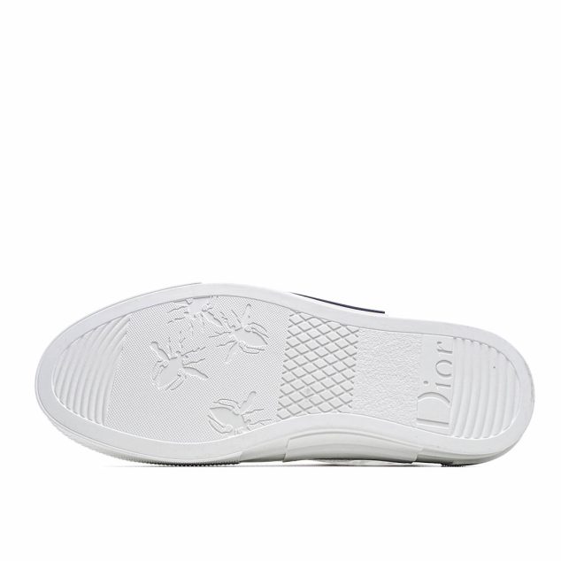  Dior B23 Oblique Slip-on Low Top Sneakers Sheer Print Sneakers