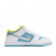  FTC Skateboarding x Nike SB Dunk Low Pro QSLAGOON PULSE Diamond Silver Ice Blue