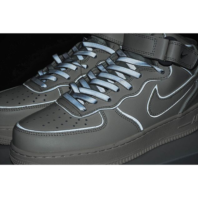  NIke Air Force 1 07 Mid Beige Grey