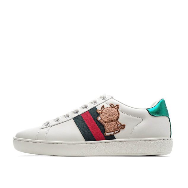  Gucci ACE series small white shoes casual shoes