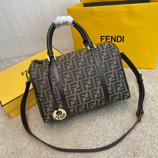  Fendi old flower fabric pillow bag Ref:6510