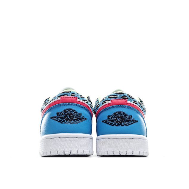  Air Jordan 1 Low GS ‘Funky Patterns’