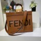  Sunshine Brown Leather Tote Size: 36*17*31cm