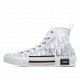  Dior B23 Oblique Slip-on Low Top Sneakers Sheer Print Sneakers