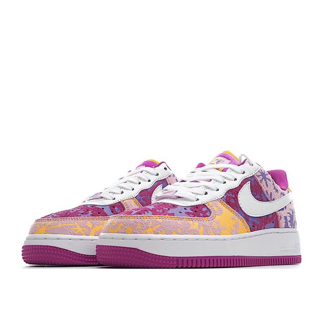  Nike Air Force 1 Fuchsia White