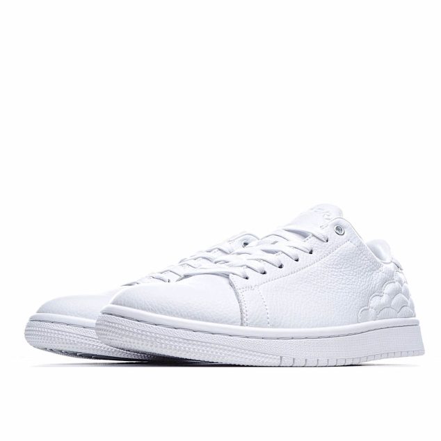  Air Jordan 1 Centre Court Pure White