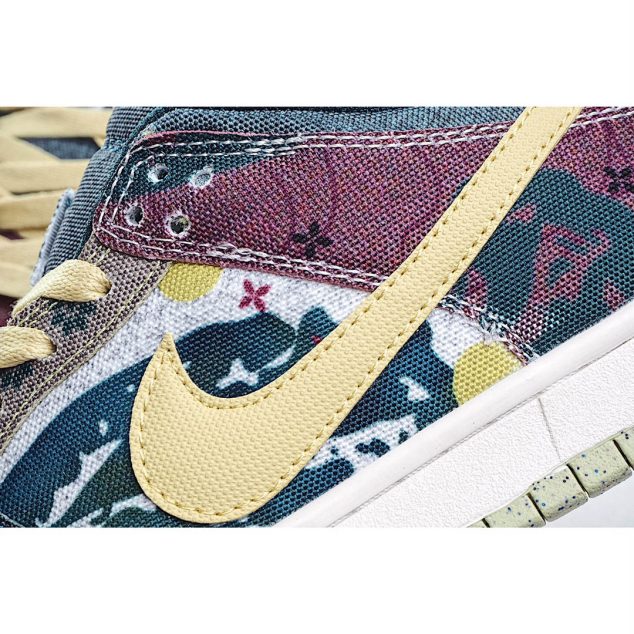  Nike Dunk Low SP Community Garden Lemon Cashew Blossom