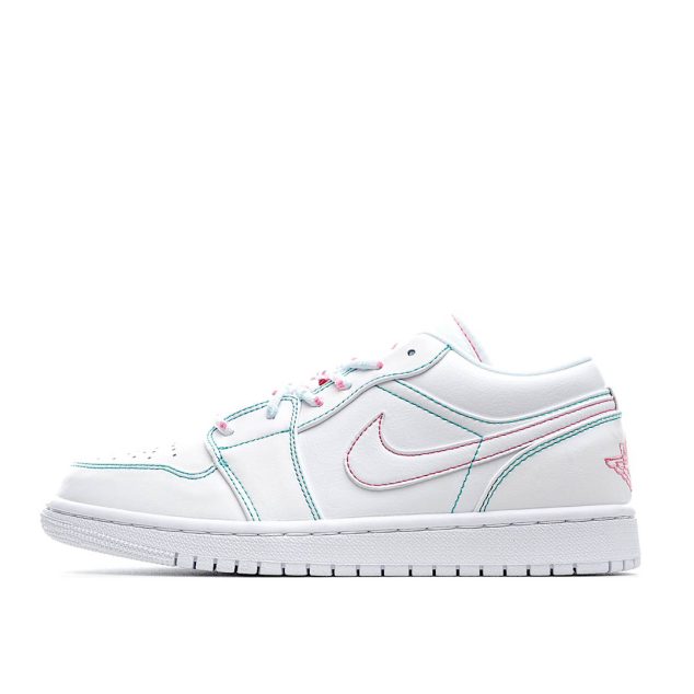  Air Jordan 1 Low GS ‘Aurora Green’