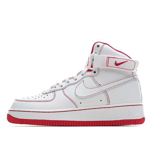  Nike Air Force 1 High ’07 White Red