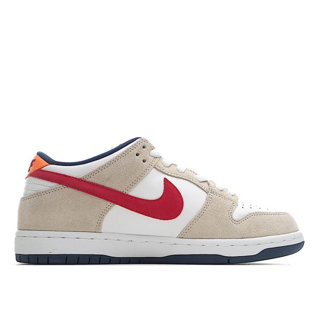  Nike SB Dunk Low RPO “CRIMSON Low Top Sneakers Rice White Red 304292-161