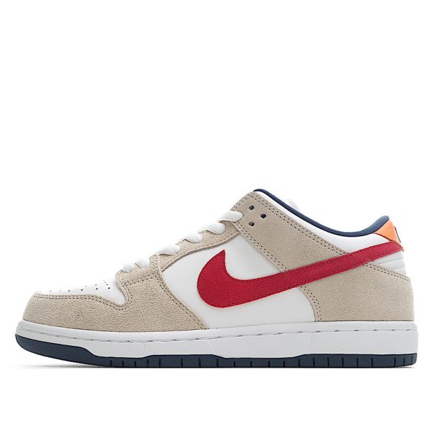  Nike SB Dunk Low RPO “CRIMSON Low Top Sneakers Rice White Red 304292-161