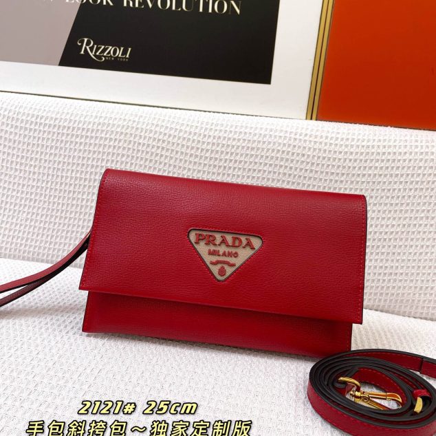  prada Crossbody Size:25x16cm 2121