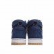  Nike SB Dunk High Pro 2020 Dark Blue Suede Black Hook