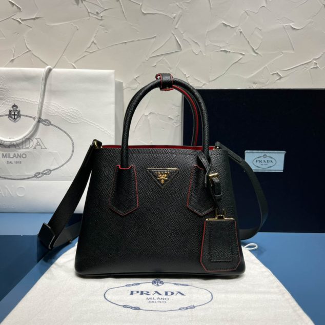  Prada Double series mini bag Size: 25×18.5cm 1BG443