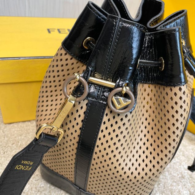  FENDI large perforated bucket bag Ref. 8838