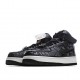  Nike Air Force 1 07 Premium Black Grey 3M Reflective