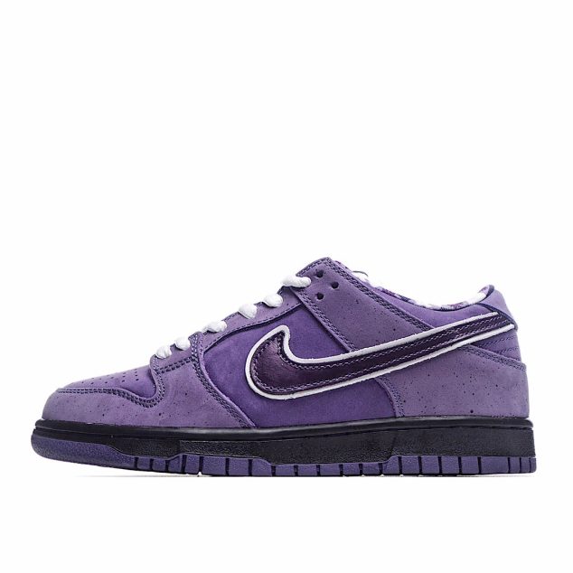  Concepts x Nike SB Dunk Low Purple Lobster Low Top Sneakers