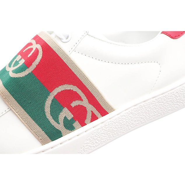  Gucci ACE series small white shoes casual shoes