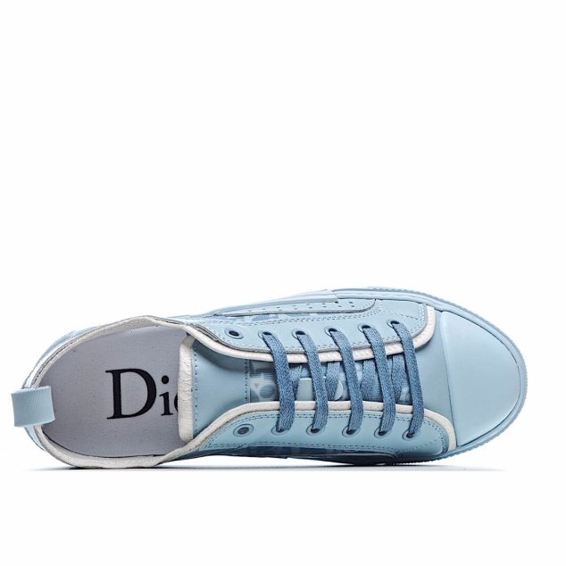  Dior B23 Oblique Slip-on Low Top Sneakers Sheer Print Sneakers