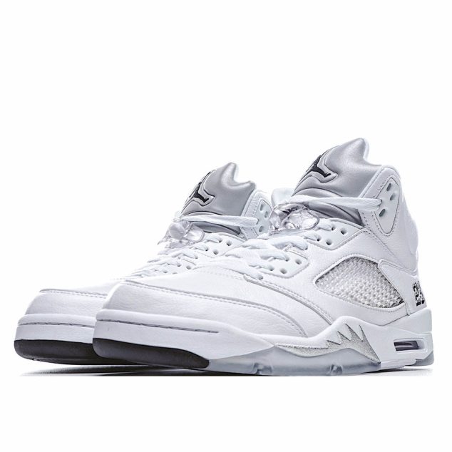  Air Jordan 5 Retro ‘Metallic White’ 2015