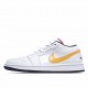  Air Jordan 1 Low White Mult