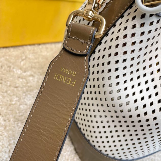  Fendi large perforated bucket bag Ref: 8838