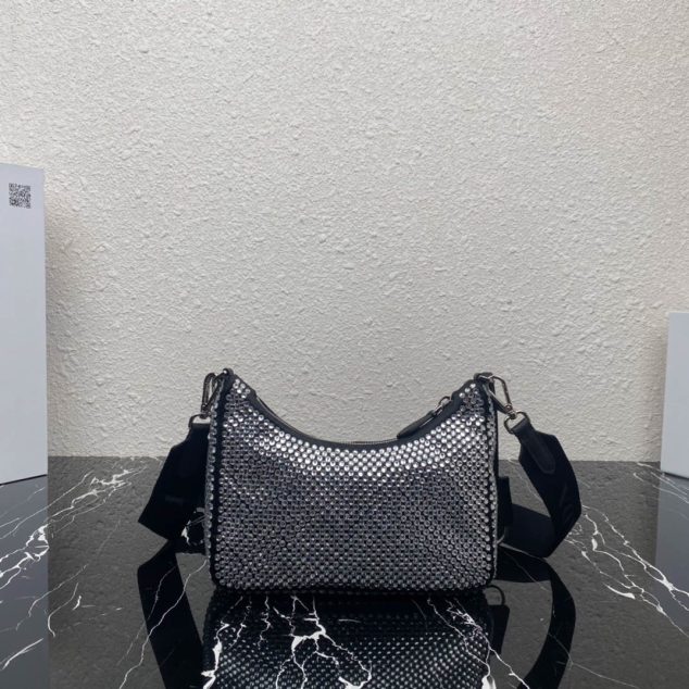  Prada Flash Diamond Bag Size: 22x18cm 1BH204