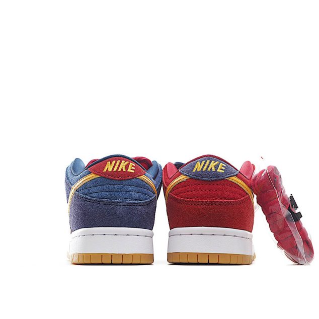  Nike SB Dunk Low “Barcelona” “Catalonia” Suede