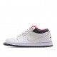  Air Jordan 1 Low Low Top Retro Culture Basketball Shoes White Black Powder