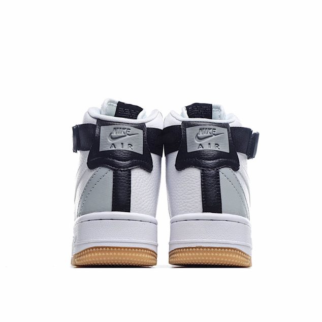  Nike Air Force 1 High NBA White and Black Sneakers