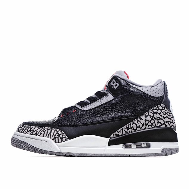  Air Jordan 3 Remastered Black Cement