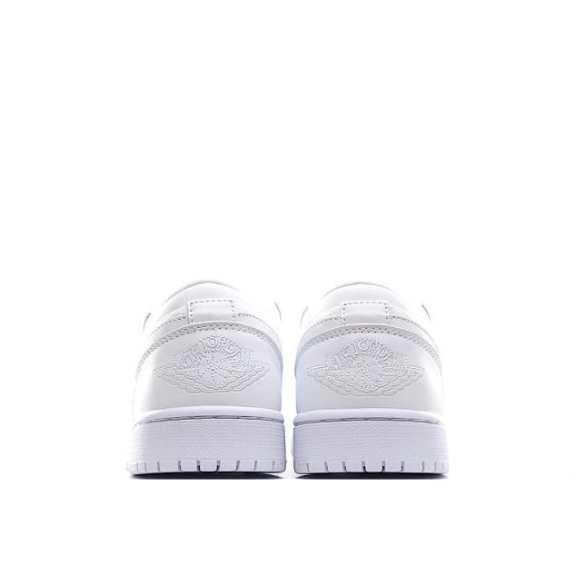  Wmns Air Jordan 1 Low Breathe ‘Triple White’